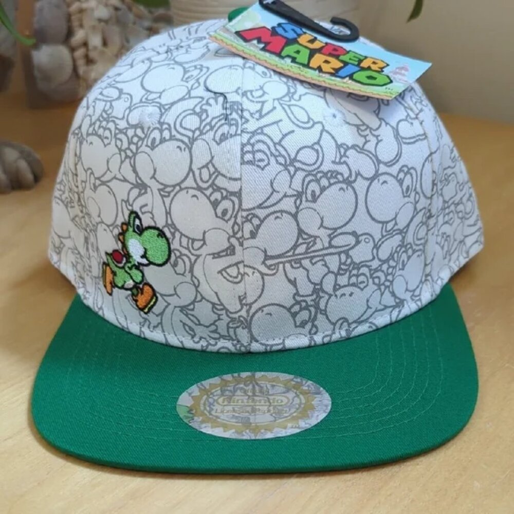 Nintendo Yoshi Snap back Hat New With Tags